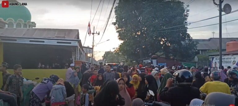 Tradisi Muharram di Desa TUnggul Irang, foto-screnshoot kanal youtube Bang lana