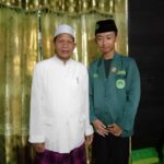 Muhammad Hafi bersama Ketua MUI Kecamatan Sungai Tabuk