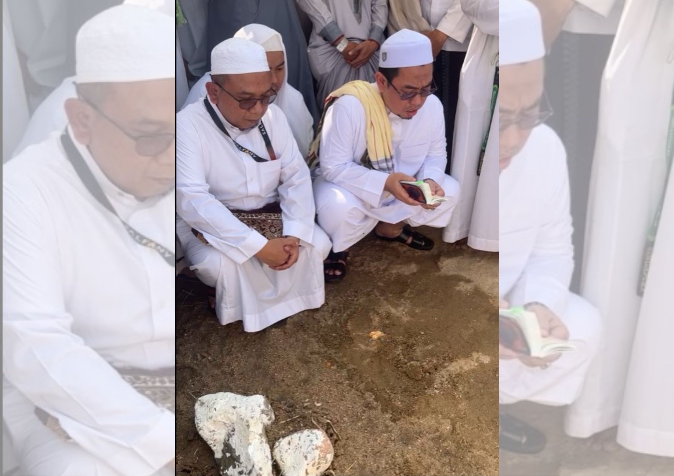 Lokasi makam Tuan Guru Fadhlan Asy'ari di Makkah