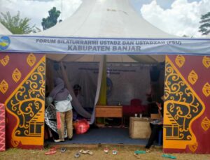 Stand Forum Silaturahmi Ustadz dan Ustadzah (FSU) Kabupaten Banjar