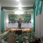 ket: Lomba Muhadharoh di Hari Santri 2022 Kabupaten Banjar. Foto-Albanjari.com/Anwar Syarif.