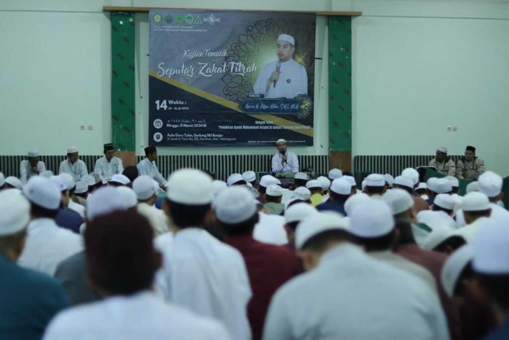 Ket: saat kajian berlangsung di Aula Guru Tuha/Foto istimewa