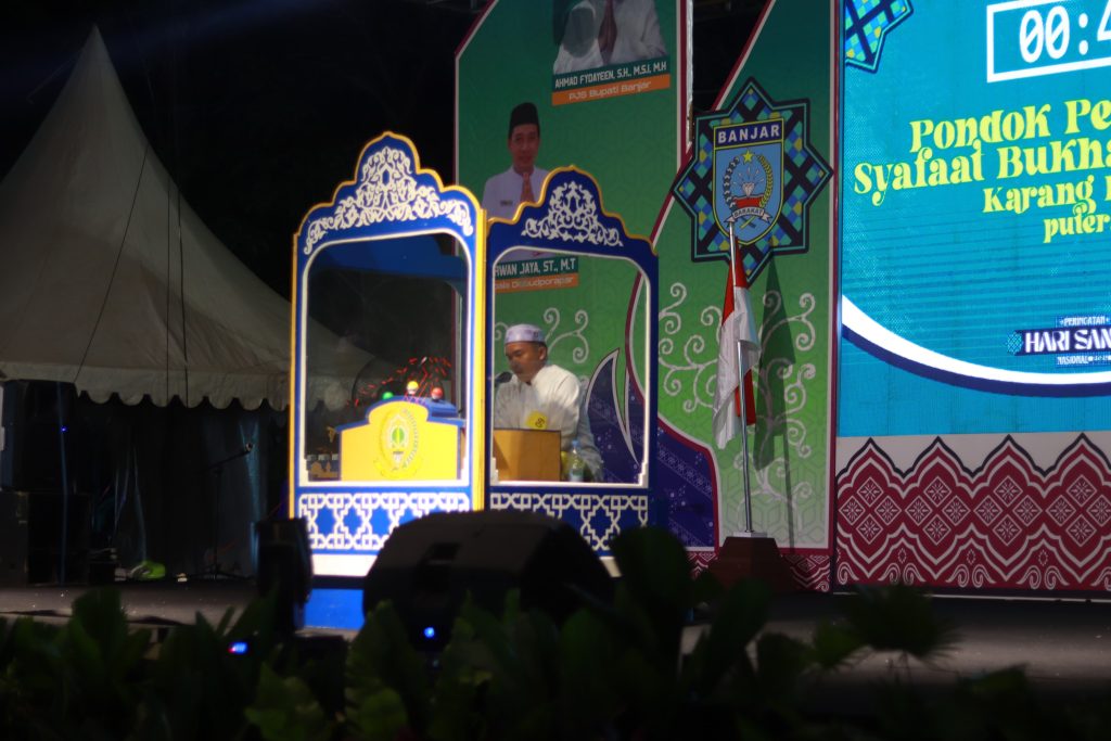 Musabaqah Tilawatil Qur'an di Peringatan Hari Santri Nasional yang digelar PCNU Kabupaten Banjar. Foto-Istimewa